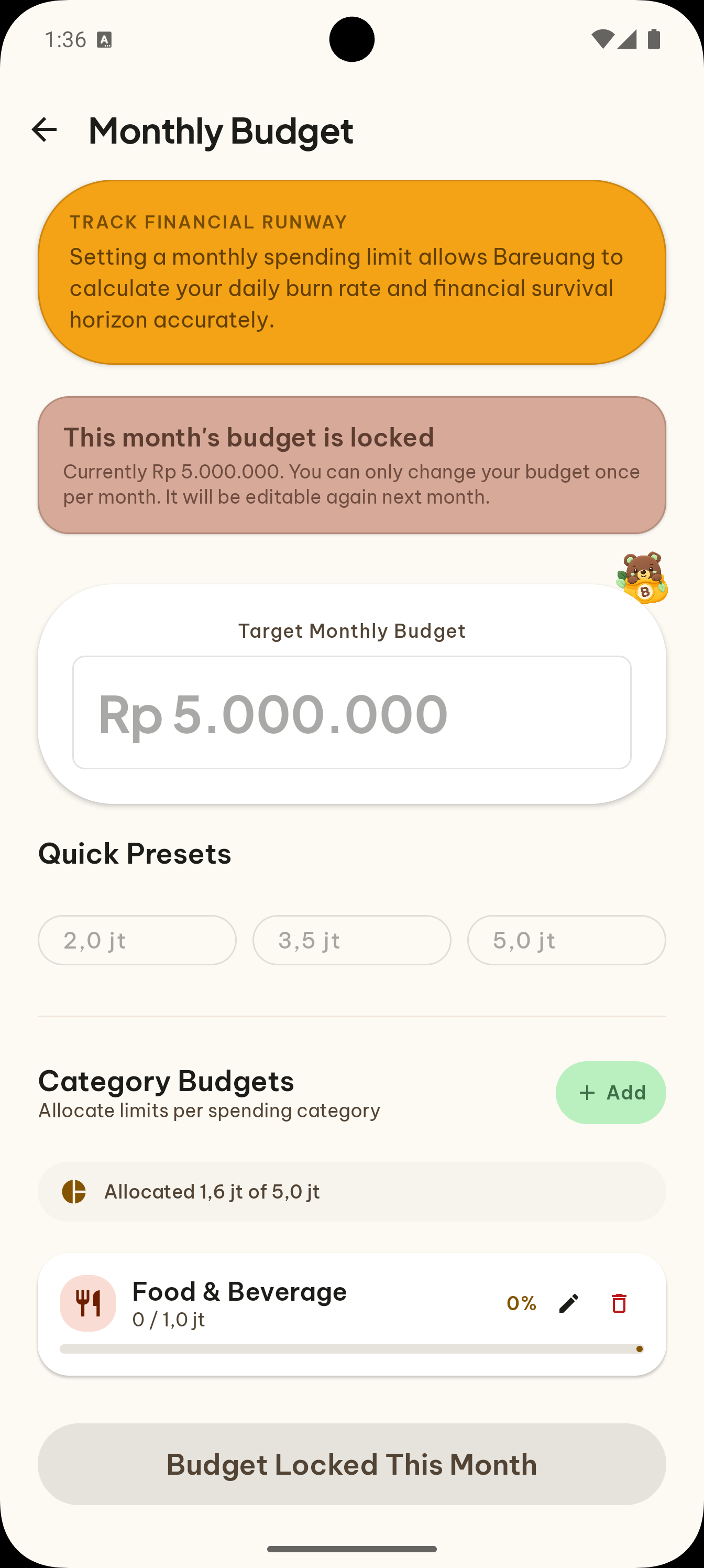 Budget
